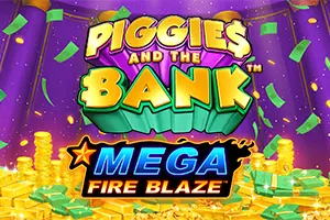 Playtech : Mega Fire Blaze: Piggies and the Bank™ PPJP - SUMMER138